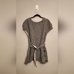 Marc By Marc Jacobs Belted Knit Sleeveless  Sweater Dress Size Small S